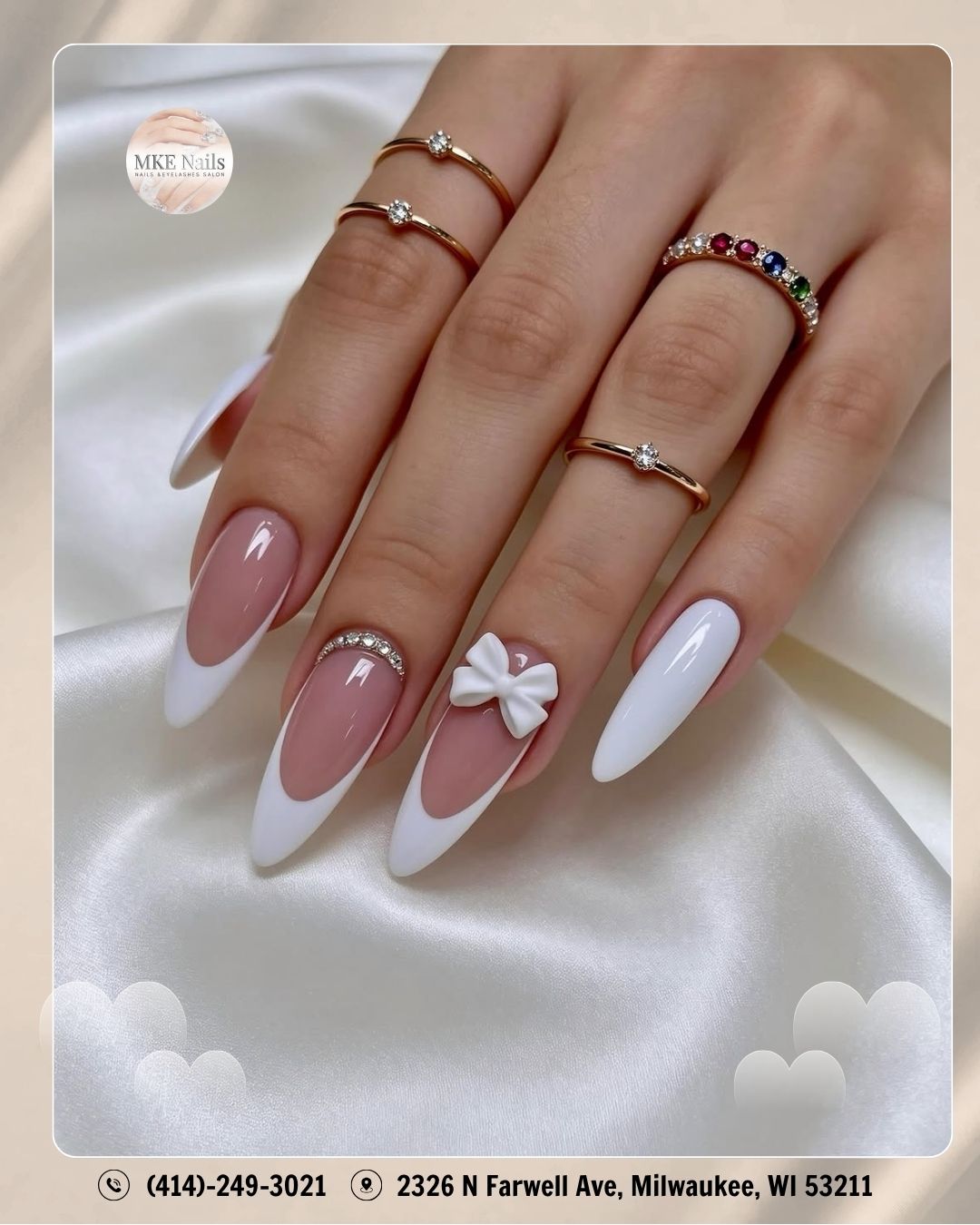 MKE NAILS nail work in Milwaukee, Wisconsin